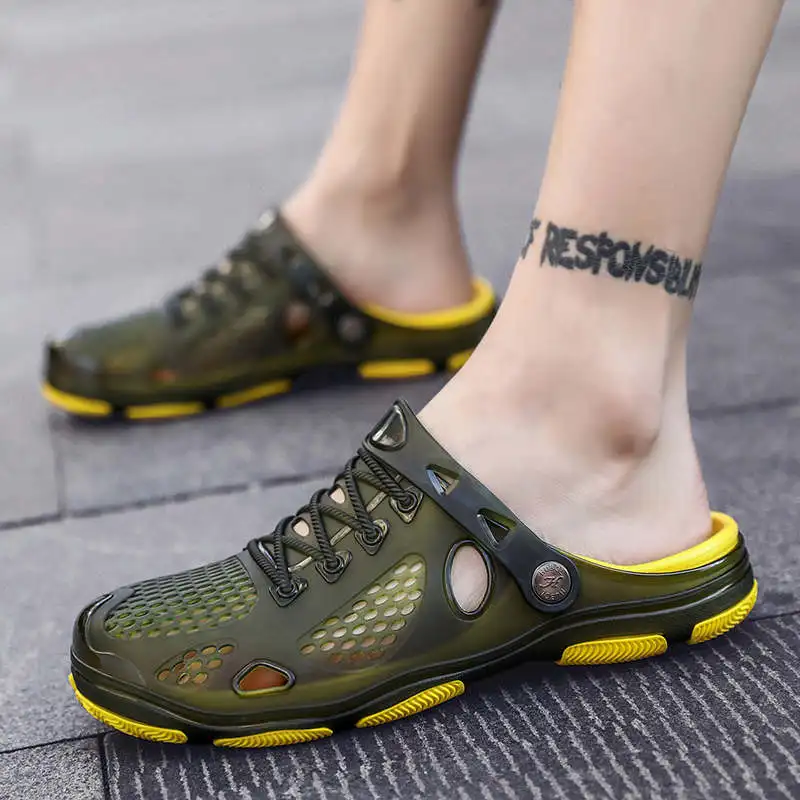 

Men Sandals Leather Homre Men's Slippers Best Sellers Man Shoes Lightweight Summer Sneakers For Men Hot Deal Tennis Fur Child's