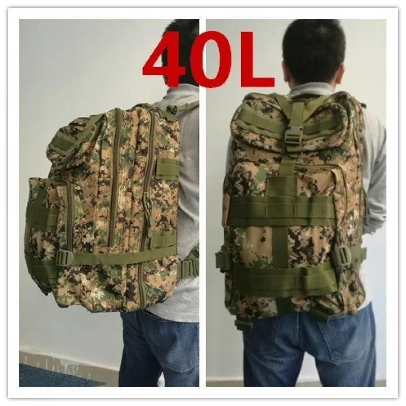 30L/40L Outdoor Military Rucksacks Tactical Backpack Sports Camping Hiking Trekking Fishing Hunting Bag 4