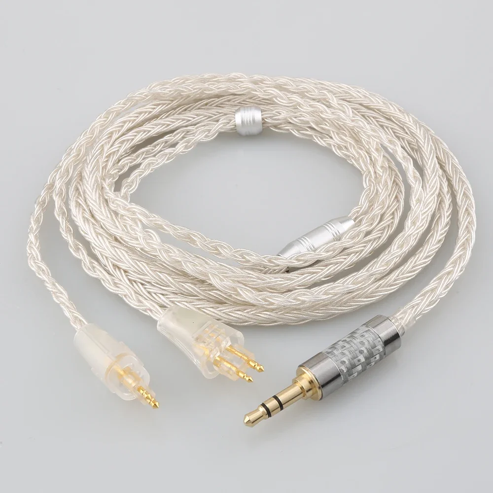 Высокое качество HiFi 16-ядерный OCC посеребренный кабель для наушников FOSTEX TH900 MKII MK2