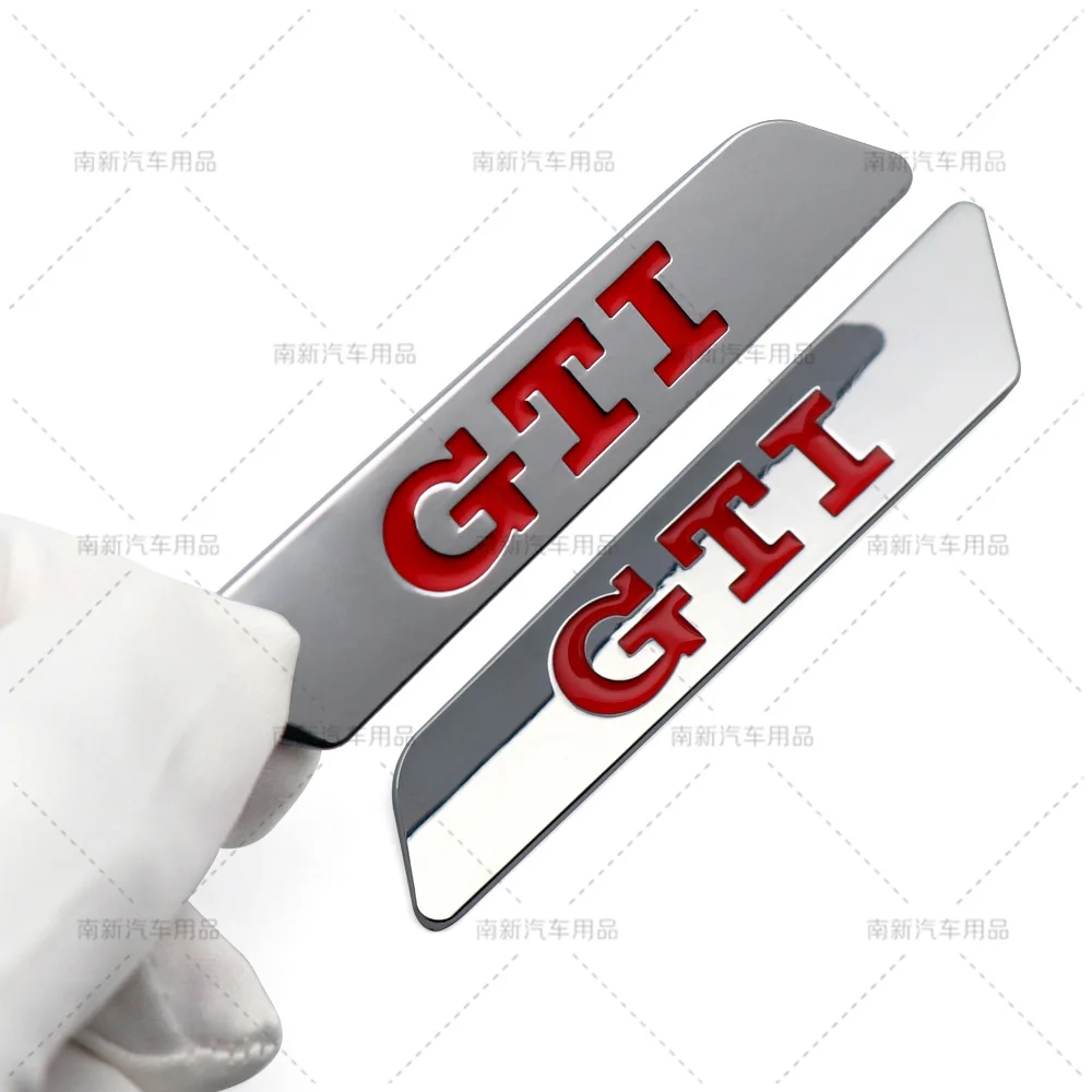 3D металлический GTD GLI GTI Rline значок бокового крыла эмблема наклейка наклейки для VW
