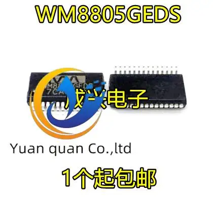 

2pcs original new WM8805 WM8805GEDS SSOP28 IC Digital Interface Transceiver