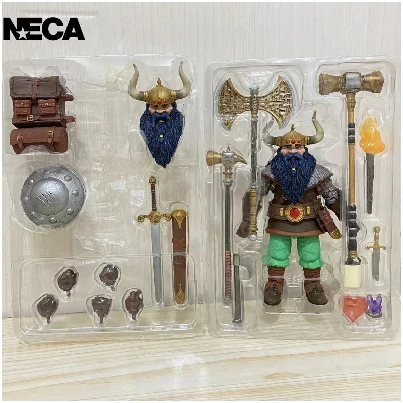 NECA52279 экшн-фигурка дракона и подземелья третьей волны карлика воина Ikhorn