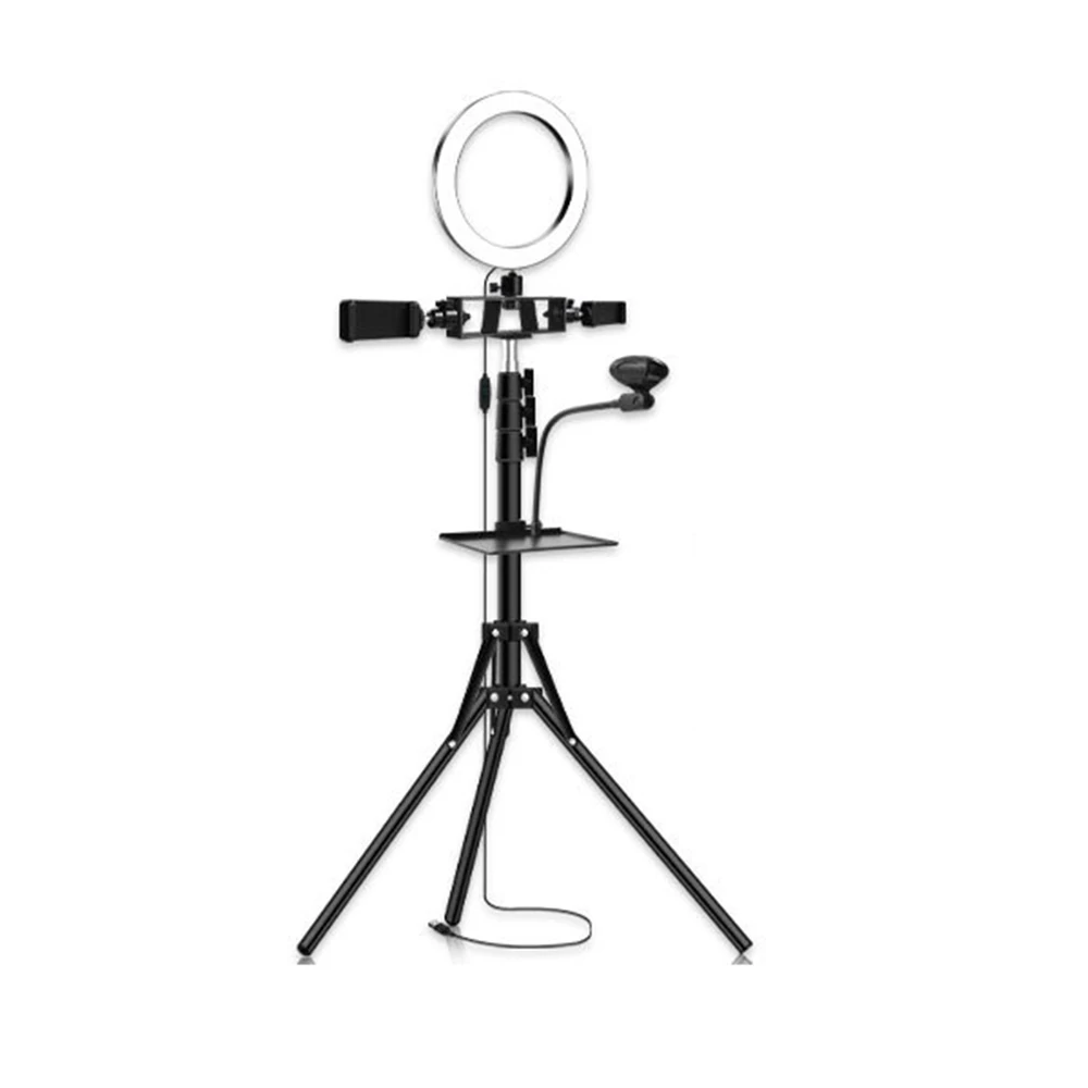 

Live Fill Light 20CM Network Celebrity Anchor Beauty Light Led Ring Light Multifunctional Live Broadcast Bracket