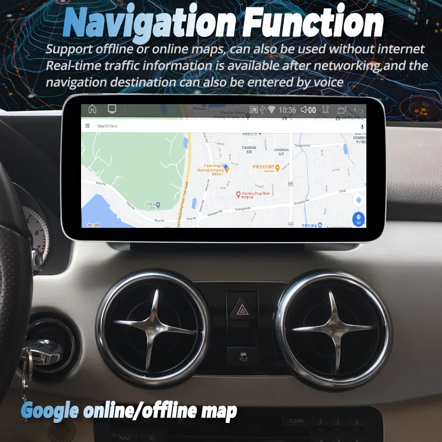 Мультимедийная магнитола для Benz мультимедийный видеоплеер на Android 13 с экраном 12 3