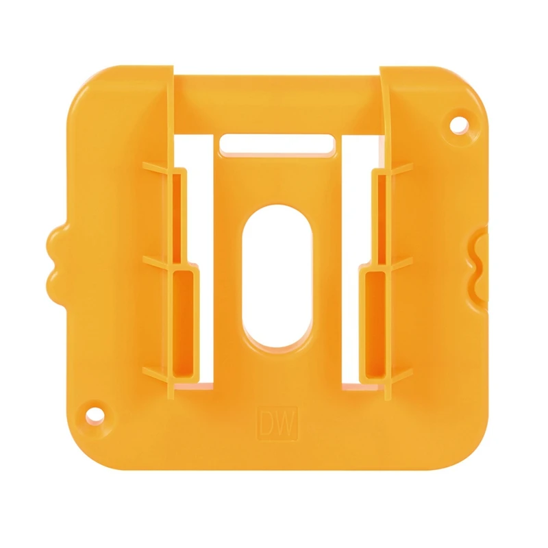 

Battery Holders Mount For De-Walt 20V Battery Drill Tool Yellow 10Pcs