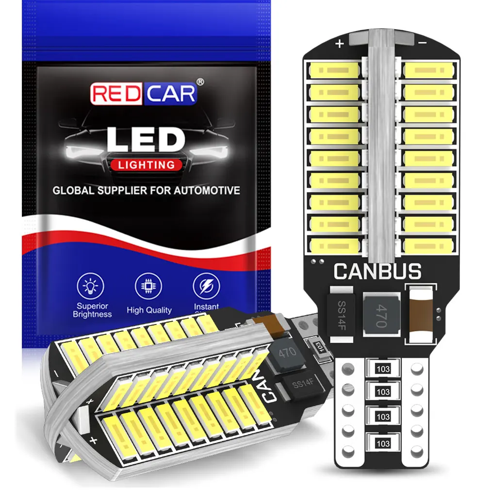 

2pcs W16W T15 LED T16 Bulb Canbus Error Free Backup Reverse Led 921 912 LED Bulbs 72SMD 4014 Auto Car Interior Brake Stop Lamp