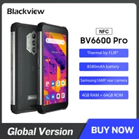 blackview bv6600 pro rugged mobile phone 4gb64gb 8580mahthermal imaging camera flir%c2%ae android 11 global smartphone
