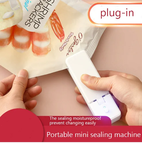 

Rechargeable Sealing Machine Small Household Packaging Plastic-Envelop Machine Mini-Portable Plastic Bag Hand Pressure Seal