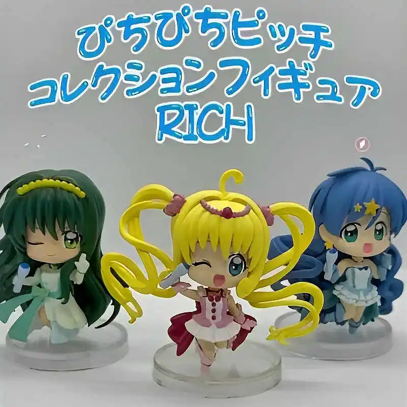 Фото Bushiroad Mermaid Melody Luchia Hosho Фигурка персонажа Аниме Стайлинг Орнамент Капсульные игрушки на складе Коллекционная модель ручной работы №4