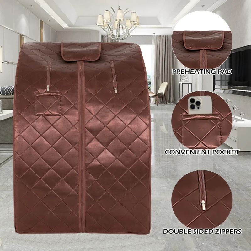 Портативная сауна с дальним инфракрасным диапазоном персональная складная