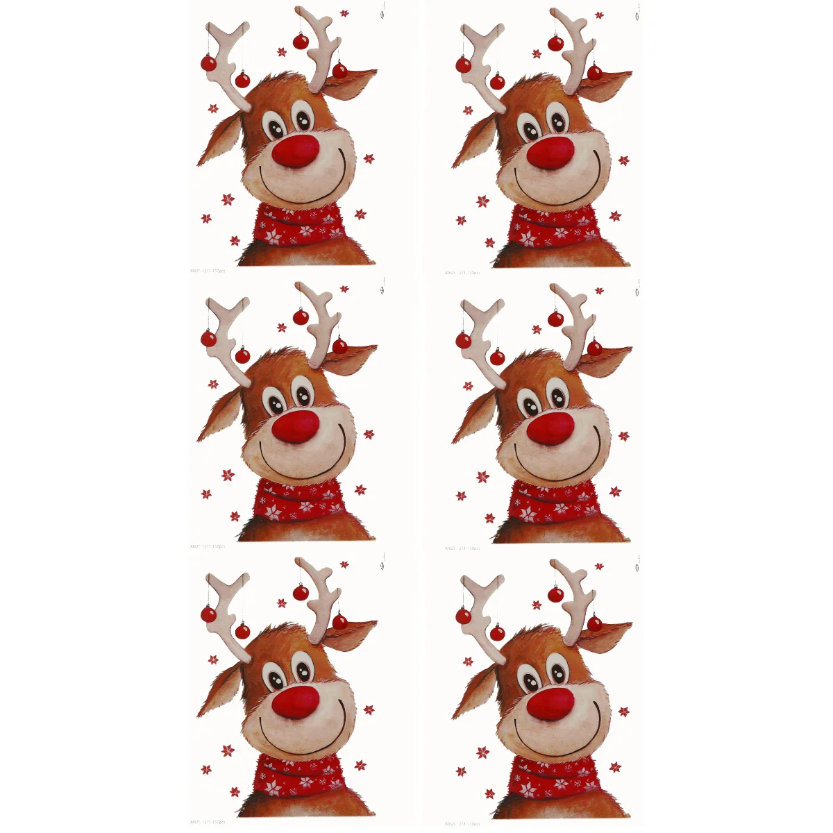 

Transfer Christmas Heatiron Sticker Elk Patch Deer Clothesembroidered Appliques Applique Garment Reindeer Decal Sew