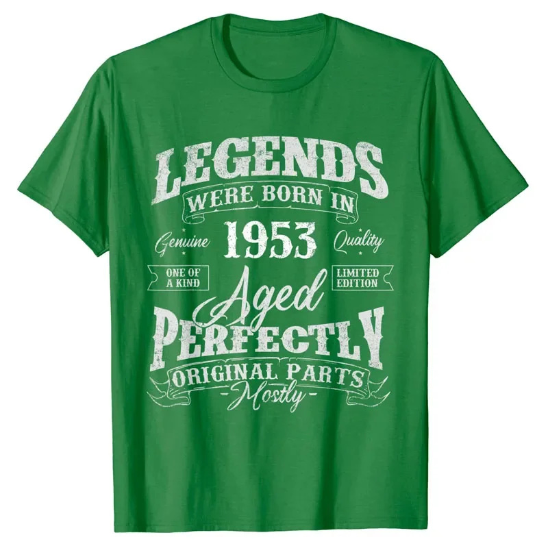 Футболка с рисунком легенды наряд для детей 70 лет подарок дедушке и Нане