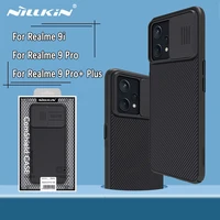 for oppo realme 9 pro plus case nillkin camshield slide camera cases lens phone shell frosted shield for realme 9 pro 9i cover