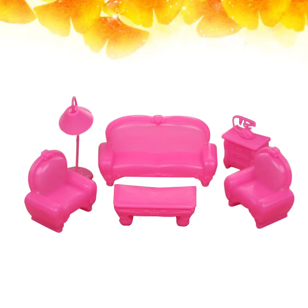 

Miniature Tablefurniture Accessories Dollhousesofa House Bathroom Desk Decor Ornament Mini Kitchen Pretend Play Toy Micro