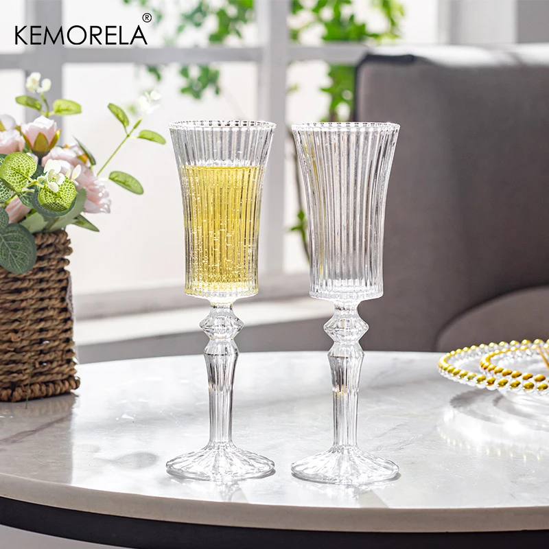 4 шт. декоративные бокалы для вина и шампанского