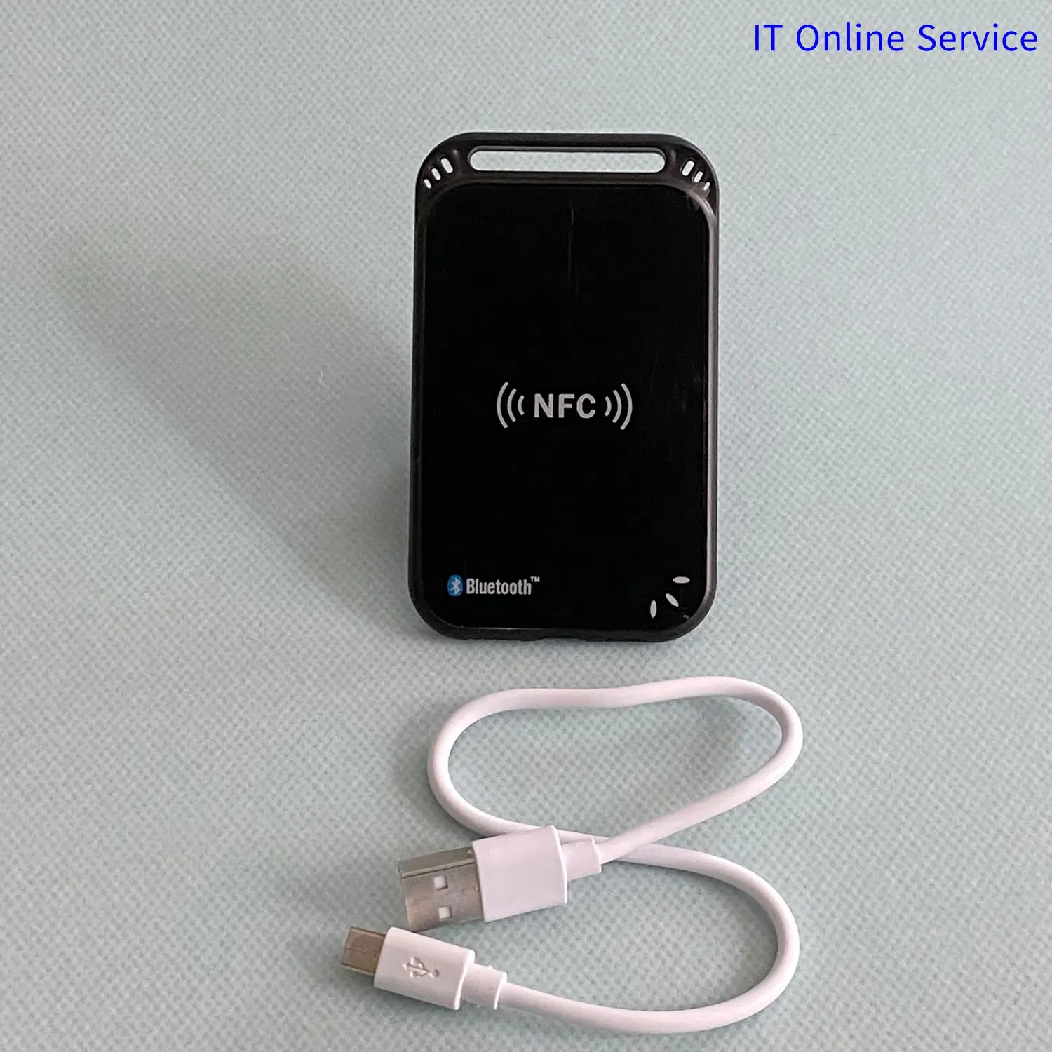 Фото Беспроводной NFC RFID-считыватель/записыватель 3,56 МГц, совместимый с Bluetooth, ISO14443A, ISO15693 №2