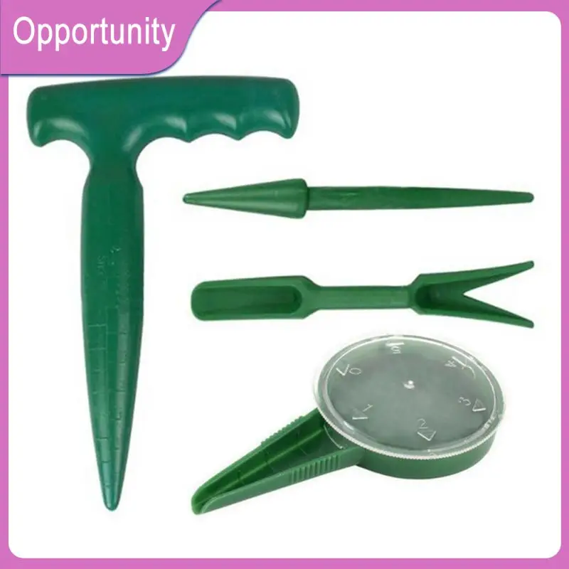 

4pcs/Set Plant Seed Sower Durable Garden Succulent Kit Garden Multifunction Seeding Dispenser Plant Seedling Cultivate Tools