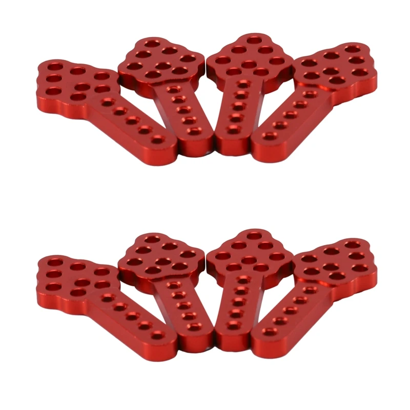 

8 шт., металлический амортизатор с ЧПУ, регулируемая высота, угловая подставка для радиоуправляемого гусеничного автомобиля Axial SCX10 90046 D90 D110, ...