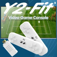 y2 fit somatosensory game console video game host 2 4g wireless handle 4k built in 30800 games motion sensing game console