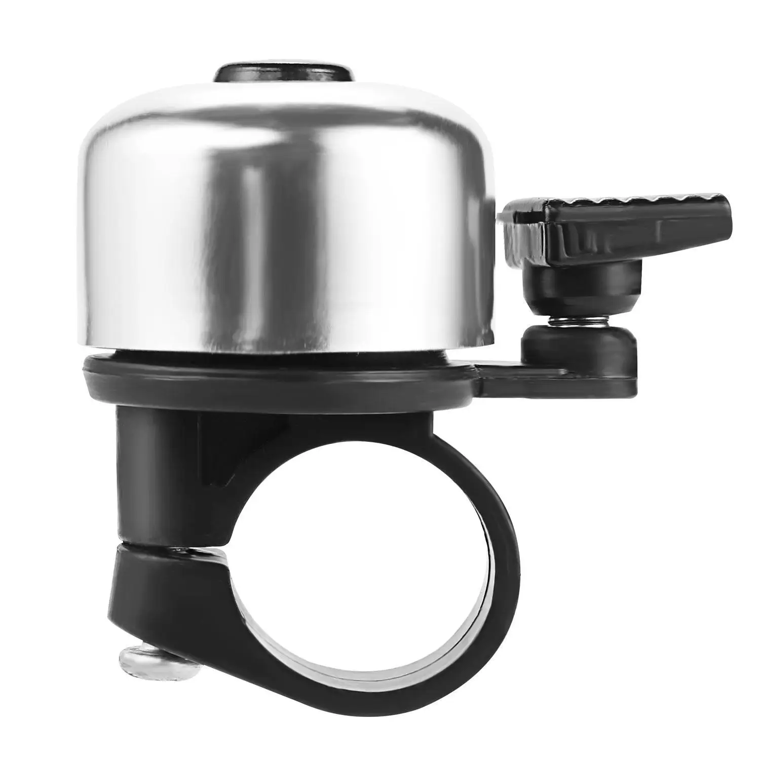 

(Черный) звонок для электрического велосипеда (подходит для руля диаметром 2,2 см, максимум для 2,5 см) (полипропиленовый пакет)