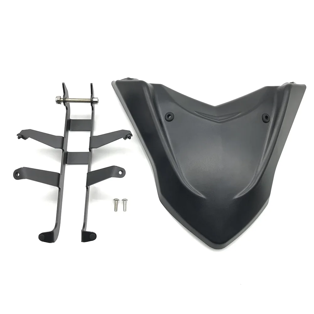 

For Yamaha XTZ700 Rally T7 T700 Tenere 700 2019-2021 Front Fender Mount Holder Beak Hugger Wheel Cover Fairing Extension