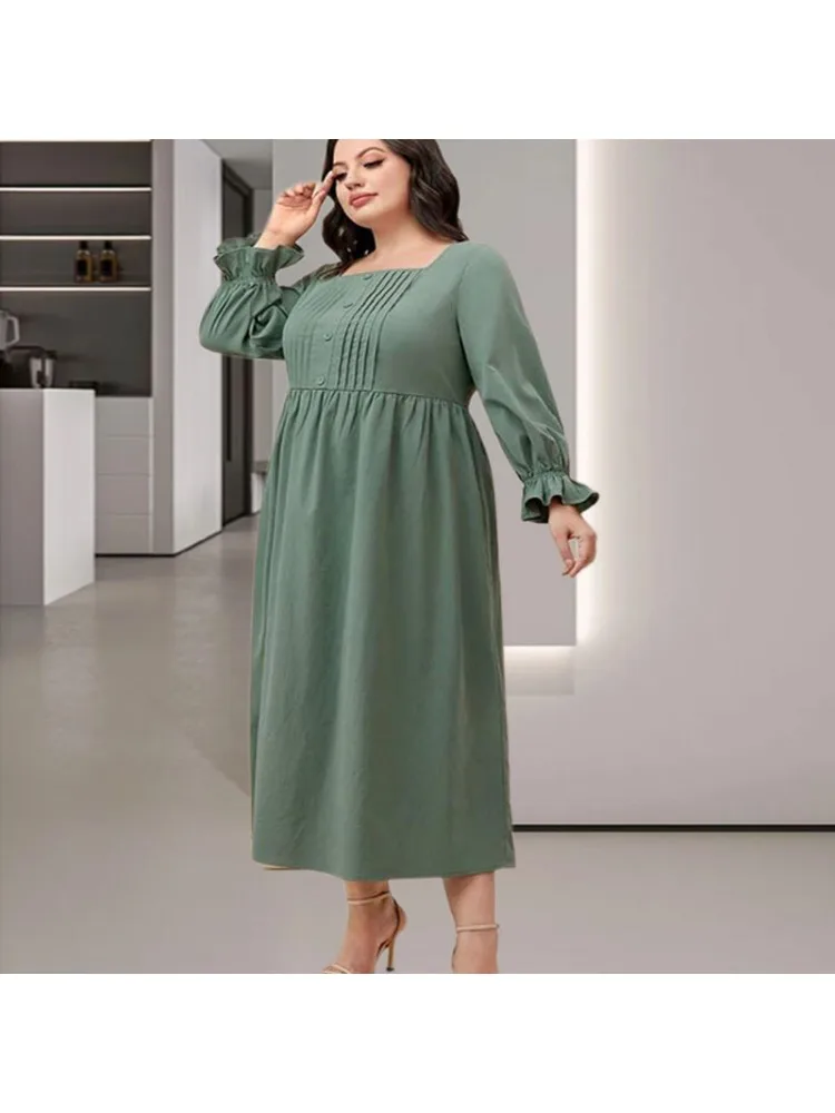 Рисунок 3 - Осеннее платье средней длины с