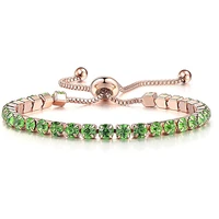 eternity tennis bracelet for women cubic zirconia cz classic jewelry giftswomen crystal rhinestone bracelets jewelry gifts