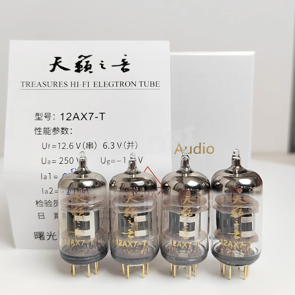 Ламповый усилитель звука JUEQIZHE 12AX7-T ECC83