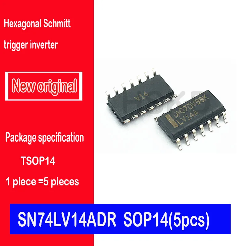 Новый импортный оригинальный точечный Шелковый экран sn74lv14адr LV14A посылка SOP-14