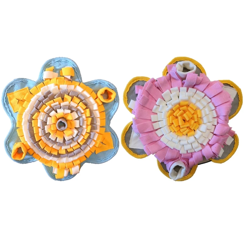 

Dog Snuffle Plush Treat Dispensing Blanket for Dogs Interactive Stuffed Pet Chew Toy Reducing Boredom Preventing Obesity