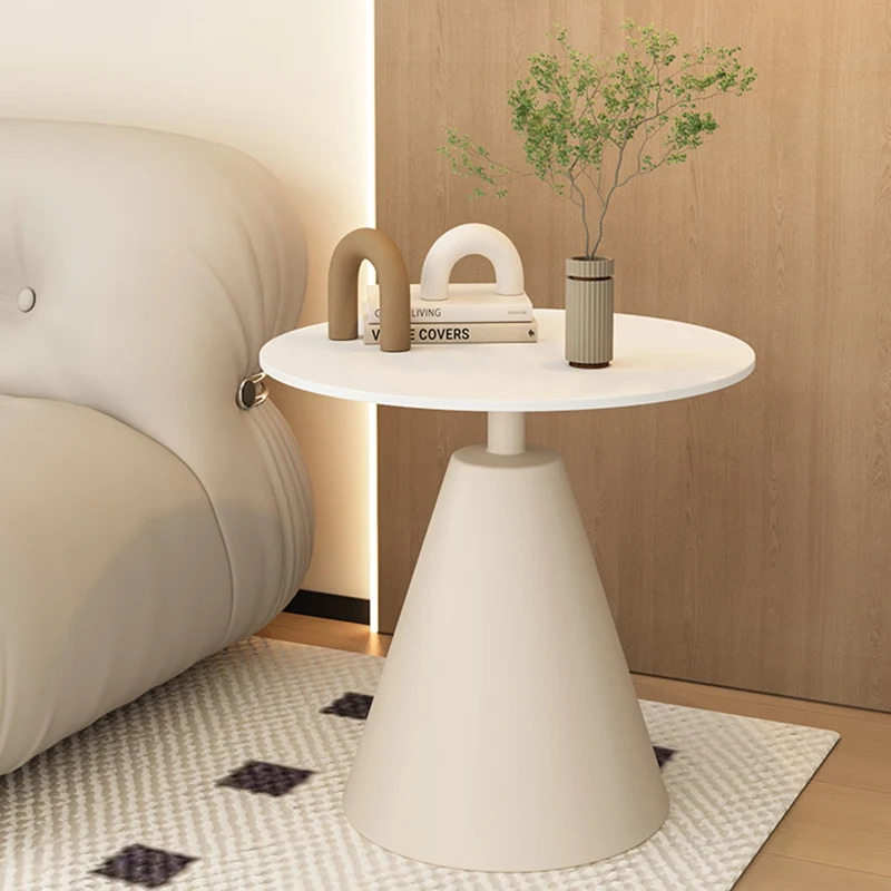 

Modern Round Coffee Table Vanity Luxury Basses Bedroom Console Computer Bases Tables Makeup Table Basse Marbre Salon Furniture