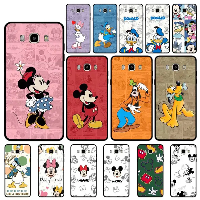 

Disney Mickey Mouse Phone Case for Samsung J 4 5 6 7 8 prime plus 2018 2017 2016 J7 core