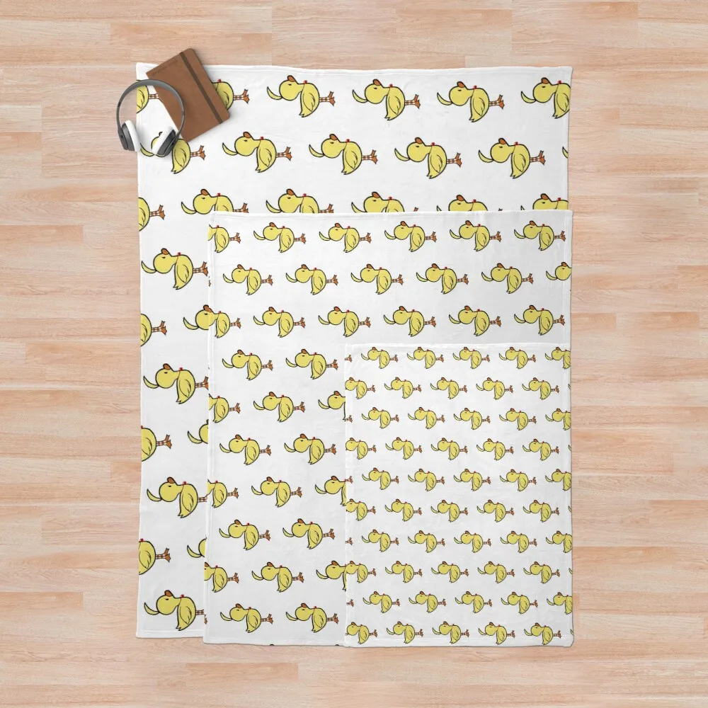 Ahiru Duck Chibi Cheap Fuzzy Blanket Tapestry To Cover Couch Winnie The Pooh Throw Blankets |