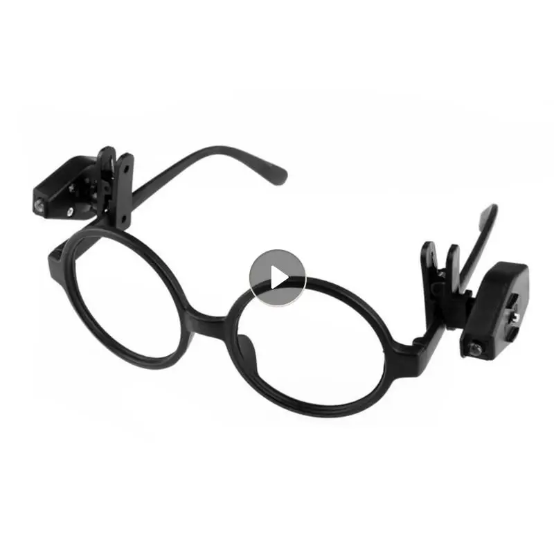 

Universal Glasses Durable Versatile Convenient Adjustable Hands-free Clip-on Reading Lamp For Eyeglasses Reading Lamp Compact