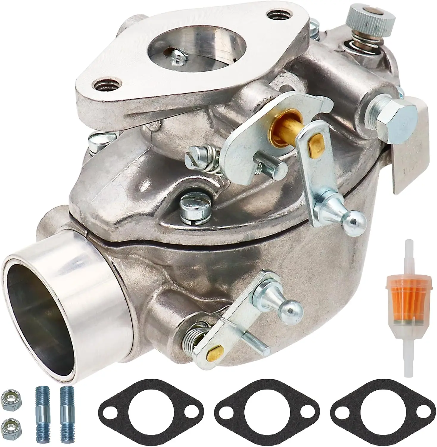 Фото Новый карбюратор для тракторов Ford Carb 601 701 501 2000 2030 2031 Marvel Schebler Carb TSX 765 4 цилиндра 2110 2120 2130 1962-1964 621 №1