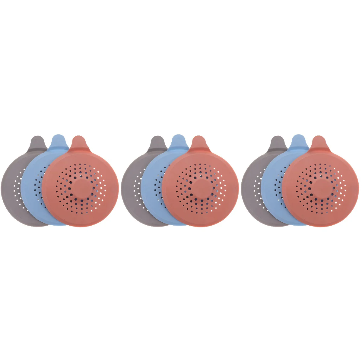 

9 Pcs Shower Drain Cover Bathtub Drain Cover Kitchen Drain Stopper Sink Filter Cover