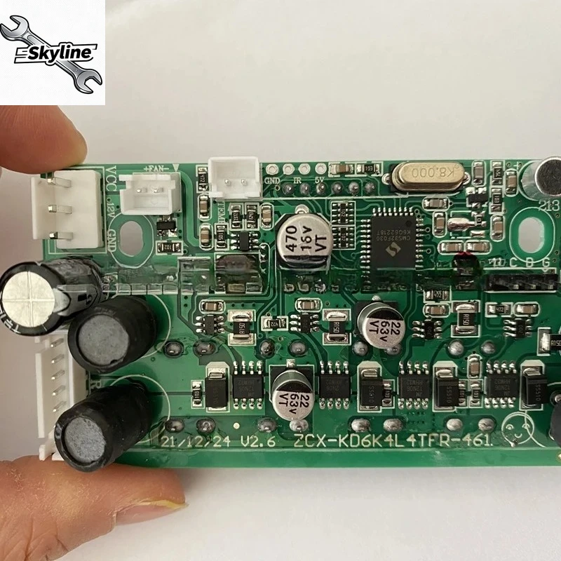 Фото Светодиодный PAR-прожектор ZCX-KD6K4L4TFR 200 Вт, LED COB 2x100 Вт, основная плата DMX №3
