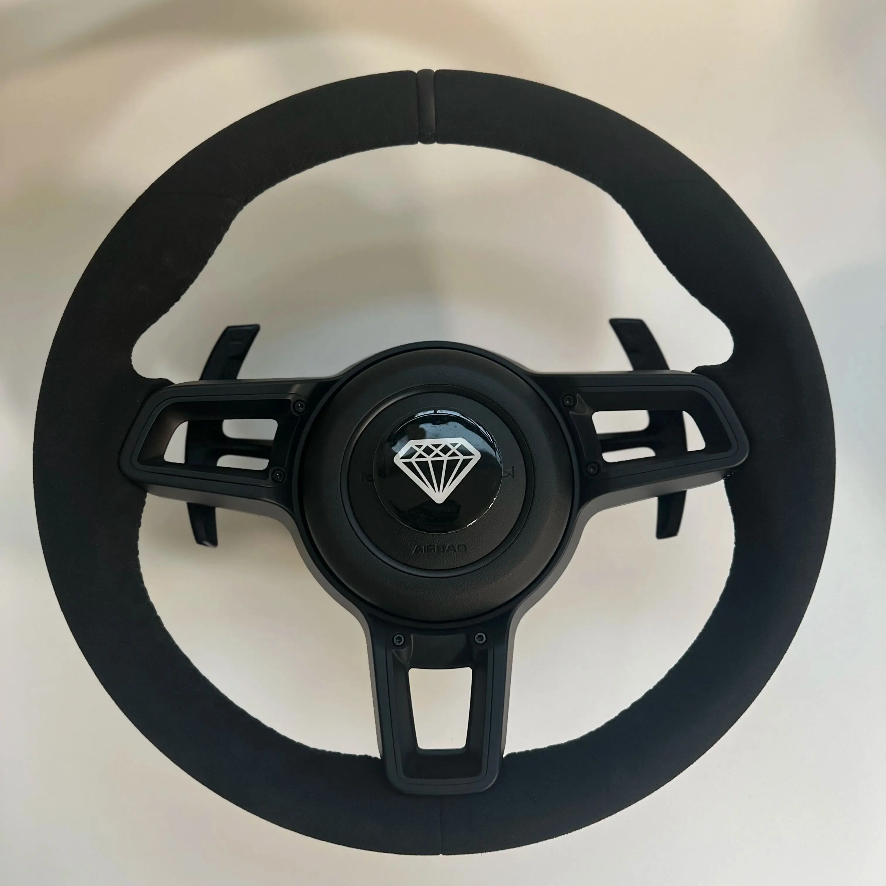 MT автозапчасти полностью кожаное рулевое колесо для Porsche Cayenne Boxster Panamera Cayman 911 991 970