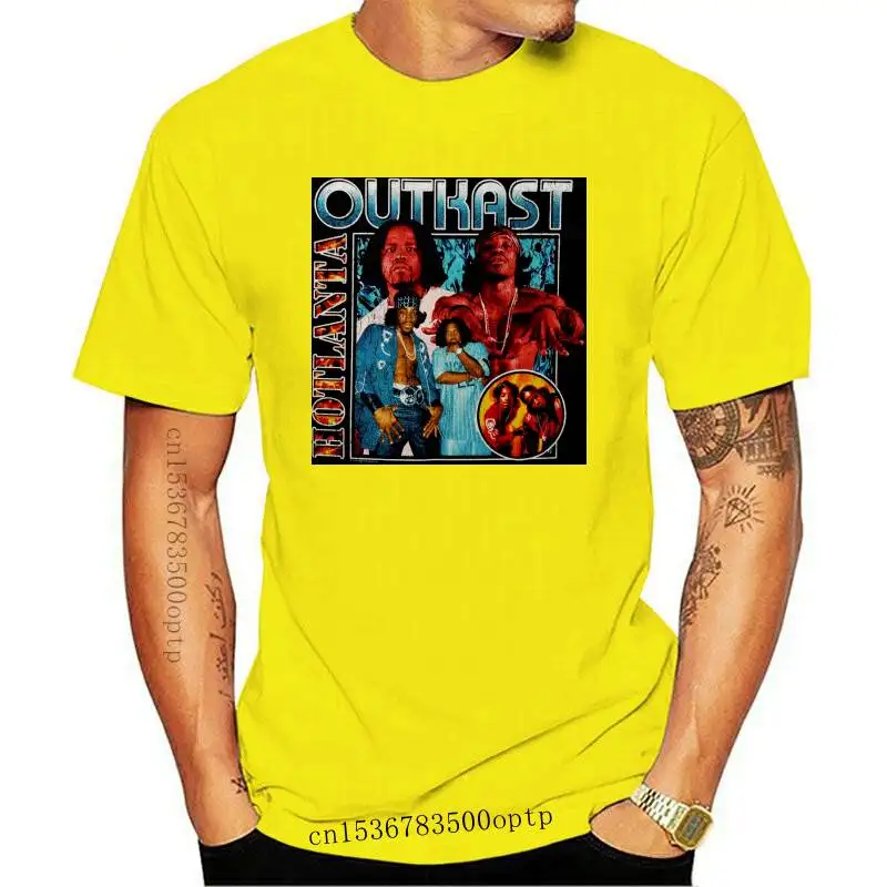 

Мужская одежда Outkast Мужская футболка Hotlanta приталенная черная (2)
