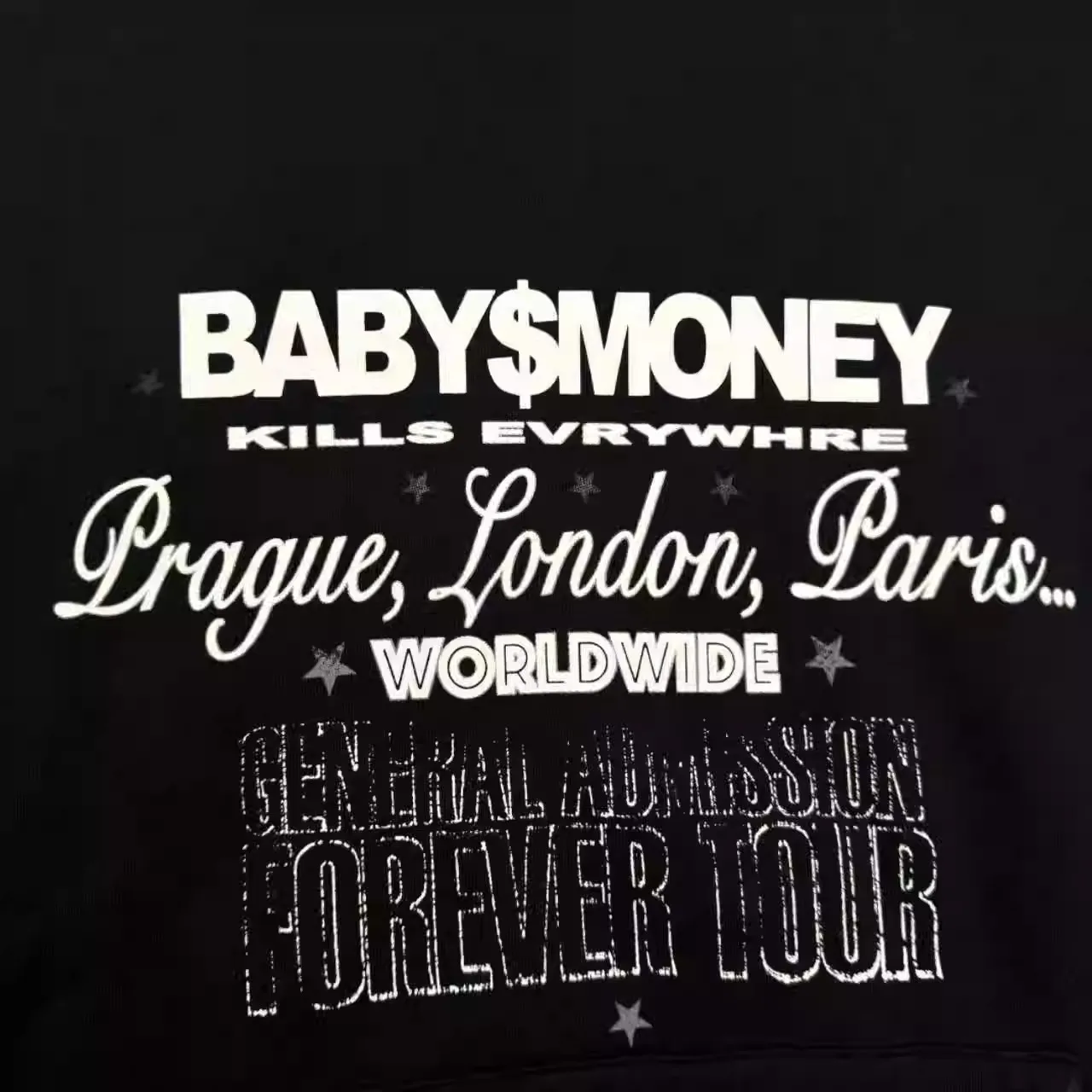 Новый роскошный пуловер с капюшоном Baby Forever Destroy Lonely Tour Merch, толстовки с капюшоном, бархатный хлопок, плотный флис США # E116 (art.: 3920d351dd07e) - 3920d351dd07e