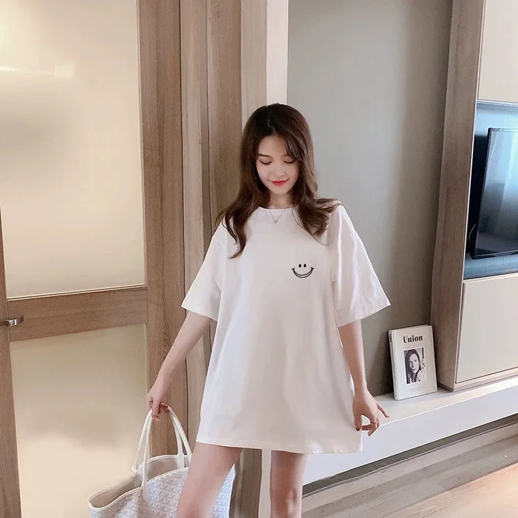 

Maternity Pregnant Baby Loading 2022 Funny Women T Shirt Girl Shirt New Mom green Big Size Clothes