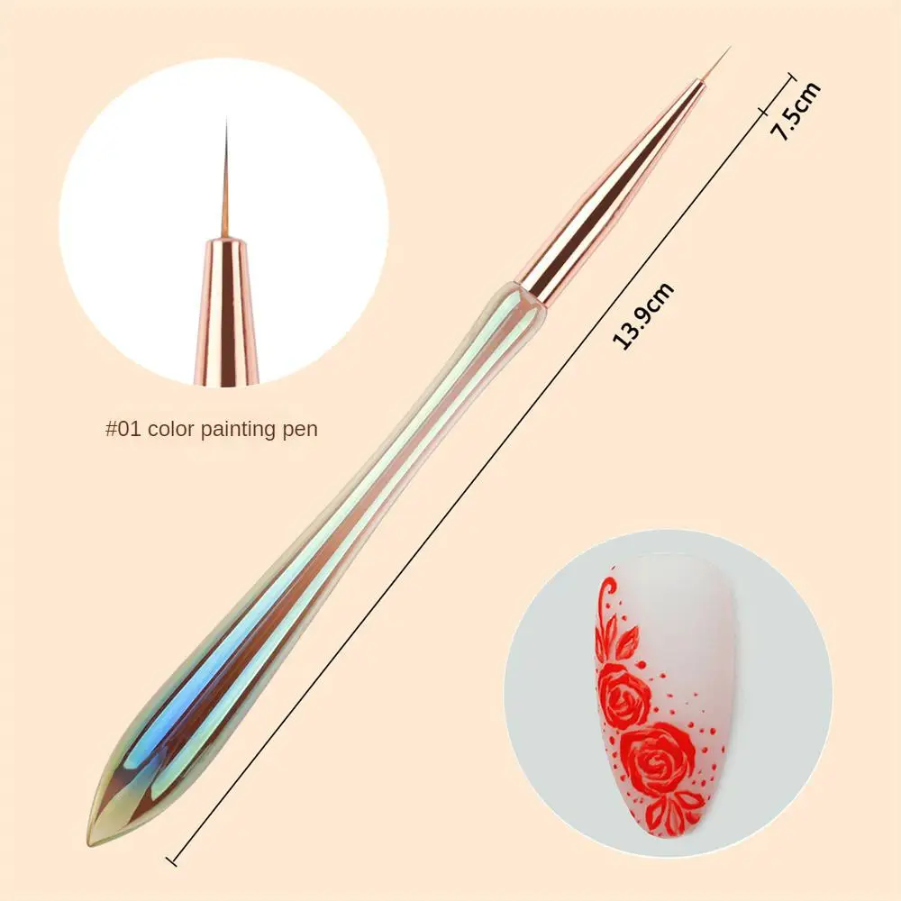 1/2/4 шт. ручка для ногтей с кристаллами