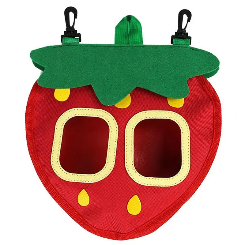 

Hay Bag Hanging Pouch Feeder Holder Bag For Rabbit Guinea Pig Small Animals Feeding Dispenser Container House Pet