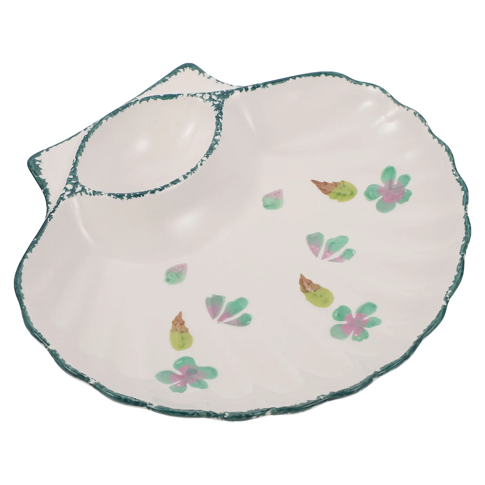 

Tray Plate Dish Sauce Dishes Serving Plates Ceramic Snack Dumpling Soy Dipping Dip Breakfast Vinegardividertrinket Dinner Nut