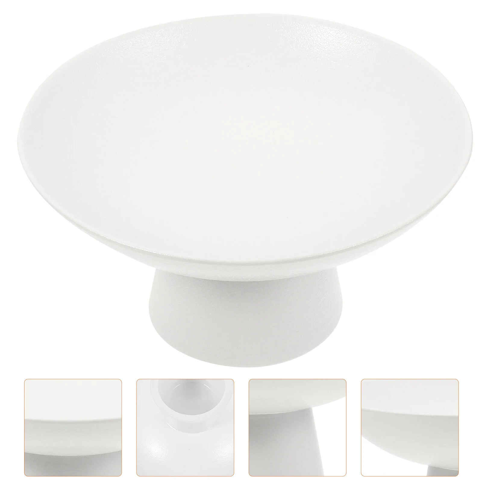 

Pedestal Food Stands Small Fruit Bowl Candy Dishes Lids Decorative Tray Kitchen Counter Dried Gift