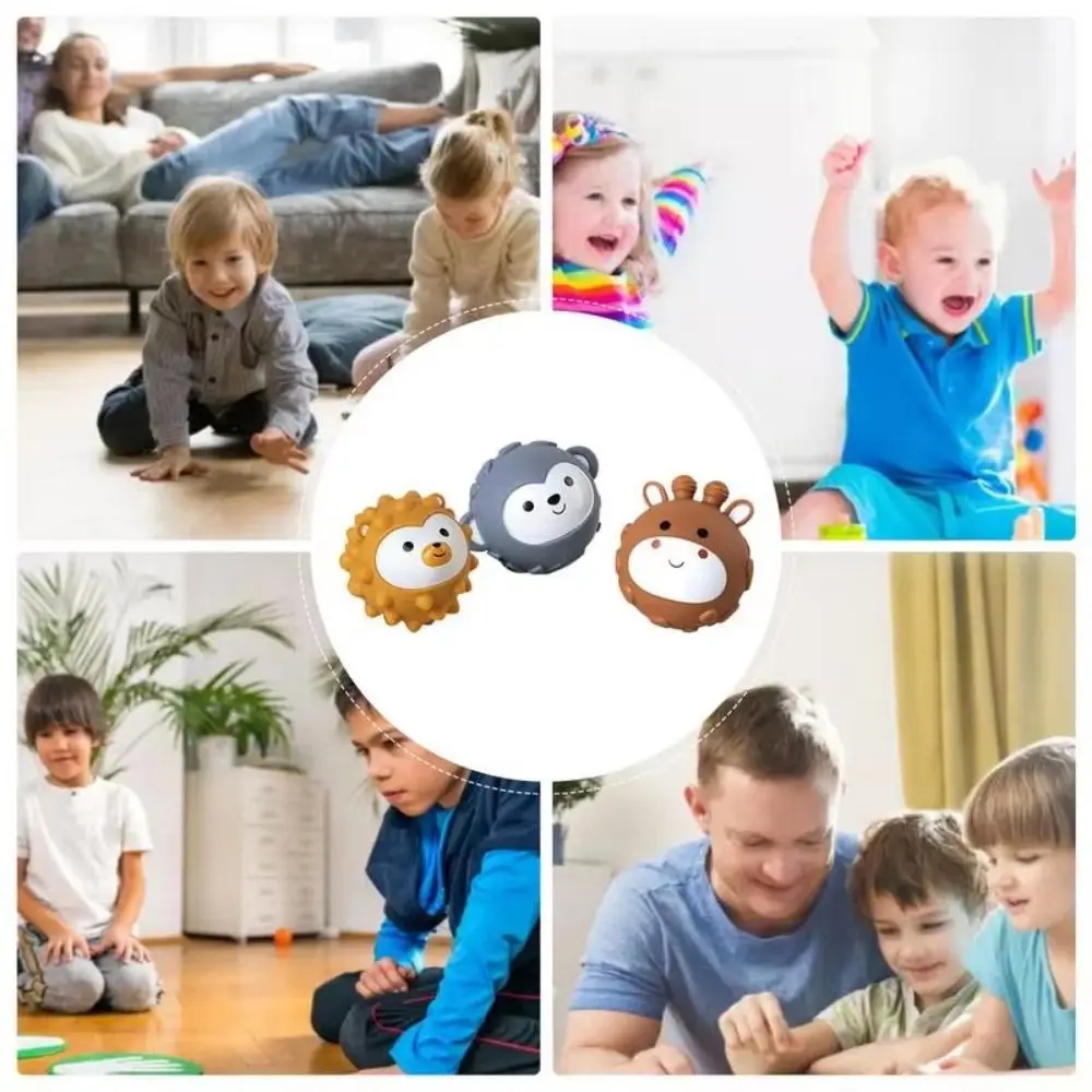 Формы животных текстурированные многосенсорные игрушки для малышей сенсорные