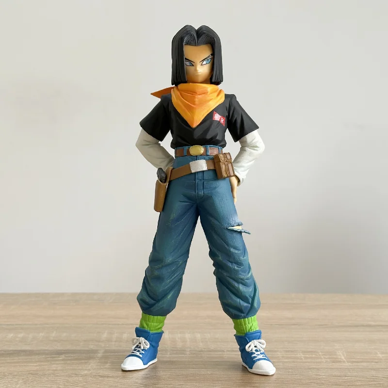 Фигурка из аниме Драконий жемчуг на Android 17 и 18 фигурка ПВХ 24 см Коллекционная