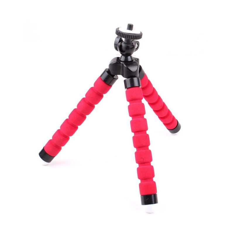 

Flexible Sponge Octopus Tripod Selfie Ring Light Tripod Holder with Clip for Camera Tablet Phone Bend to Adjust Angle UY8