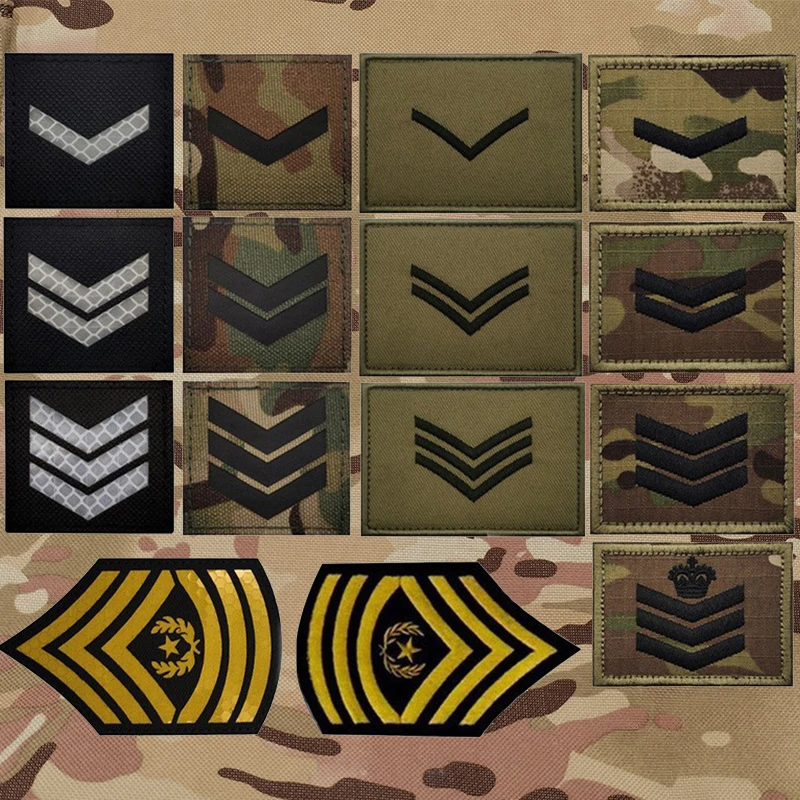 Светоотражающие шевроны военная эмблема США нашивки на плечо наклейки одежду с