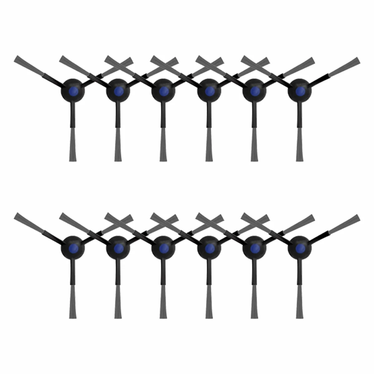 12 шт. моющаяся боковая щетка для робота-пылесоса Debot T30 Pro Omni/ Ddx14/T30 Max запасные